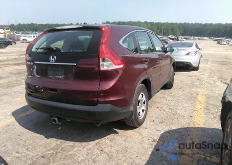 2014 Honda Cr-V Lx z USA, uszkodzony, nr VIN 5J6RM3H35EL044099
